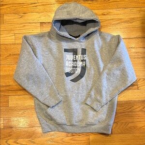 Juventus Academy Boston Gray Hoodie- youth size large